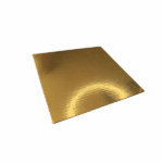 FORMATO CUADRADO ORO - 29x29 cm - 50 UNIDADES