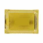 BANDEJA BLONDA ORO 180 X 250 mm - 1 Unidad