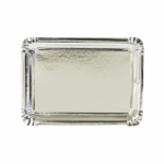 BANDEJAS N2 100 x 170 mm PLATA -100 Unidades