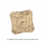 PAPEL PARA TACOS 37x25 cm - 500 Unidades