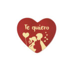 CORAZÃN DE CHOCOLATE BLANCO BESO PAREJA 30X27MM Unidades: 135