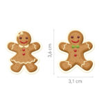 DECORACIÃN AZÃCAR NAVIDAD 18 MODELOS 3.1X 3.6CM Unidades: 100 - Imagen 2