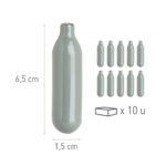 CARTUCHO PARA SIFÃN CREMA (NO2) 10 UDS - Imagen 4