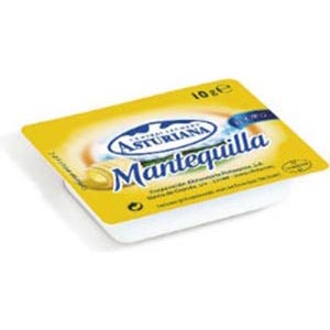mantequilla 10g asturiana MANTEQUILLA PORCION ASTURIANA 240x10g - Imagen 1