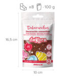 DECORACIÓN DE AZÚCAR DEKOCRUNCHIES SABOR CAFÉ 100G - Imagen 3