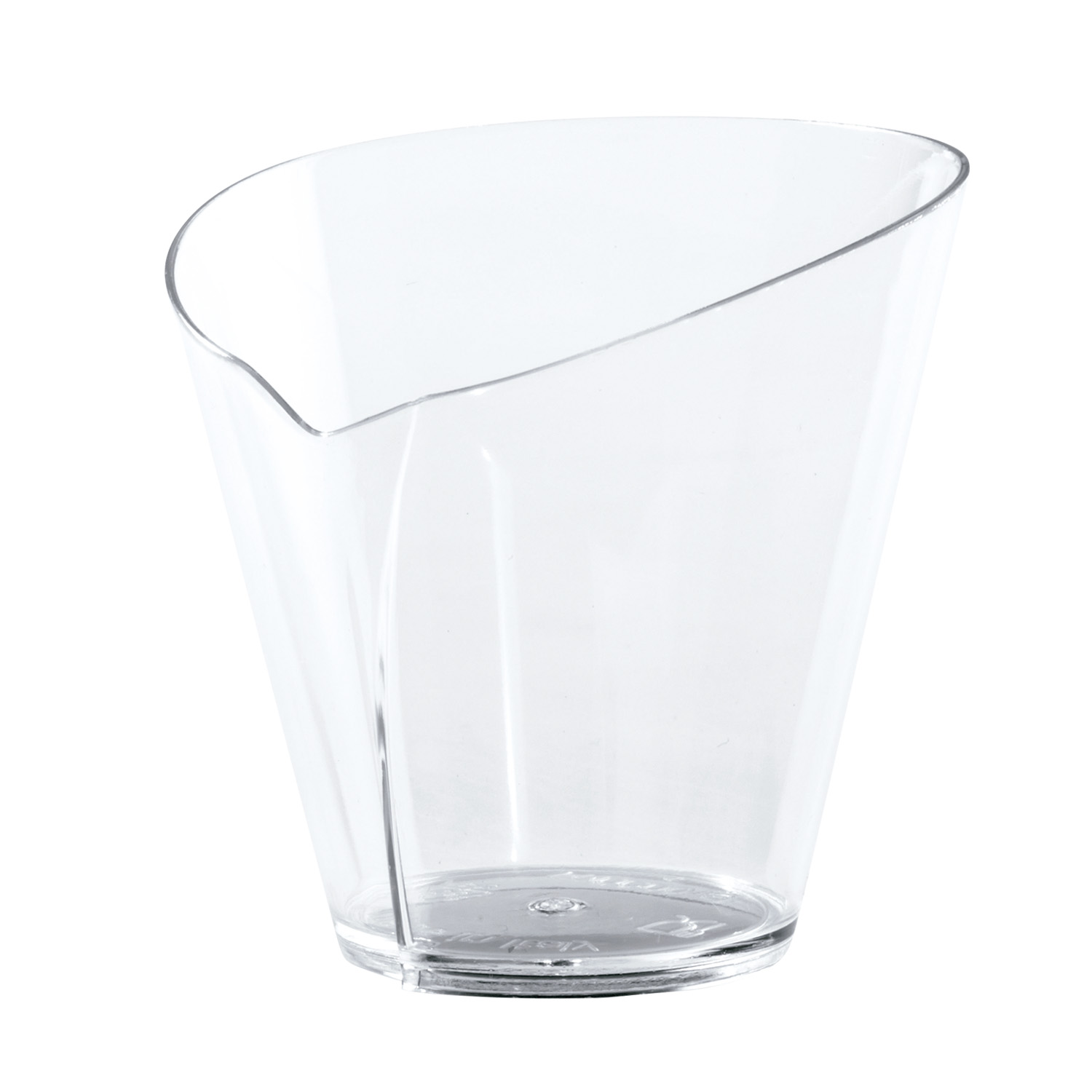 515452-VASITO PLASTICO TRANSPARENTE WAFFLE 64X62 H59MM CAP.70ML_3 VASITO PLASTICO TRANSPARENTE WAFFLE 64X62 H59MM CAP.70ML - 100 Unidades - Imagen 1