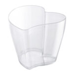 VASITO PLASTICO TRANSPARENTE HEART 73X64 H52MM | CAP. 100ML - Imagen 2