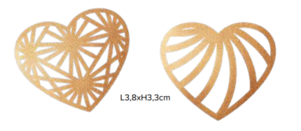 CUORE MANDALA GOLDEN TOUCH - 240 UNIDADES