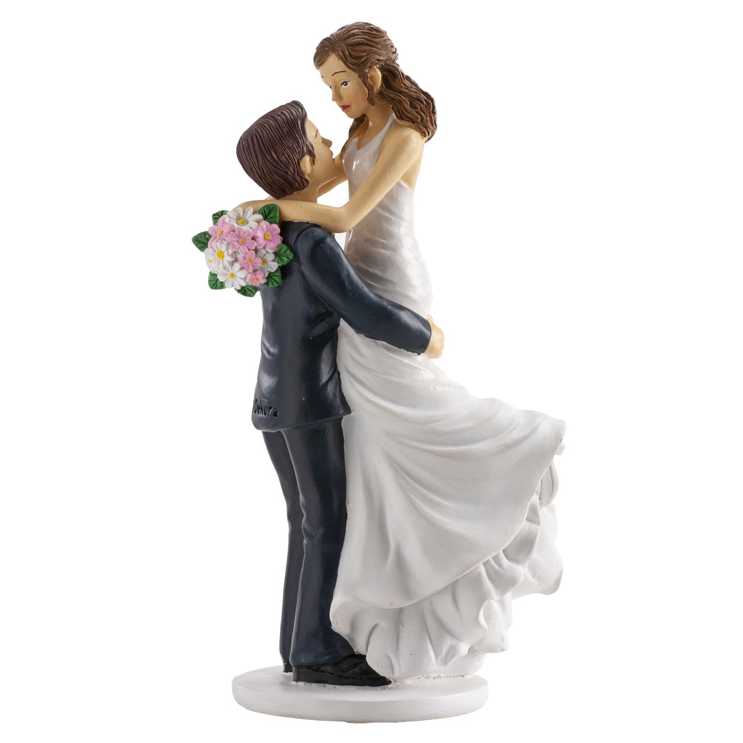 305125_pareja-de-boda-novia-en-brazos-18cm PAREJA DE BODA NOVIA EN BRAZOS 18CM - Imagen 1